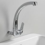 Duvardan Tek Su Girişli Mix Borulu Mutfak ve Lavabo Bataryası (Sadece Soğuk Su)