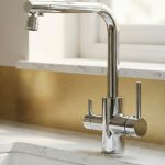 3 Yollu Arıtmalı ve 360° Hareketli Başlıklı Lüks Krom Mutfak Eviye Bataryası